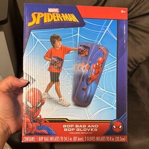 Marvel Spider-Man Bop Bag and Gloves Set
